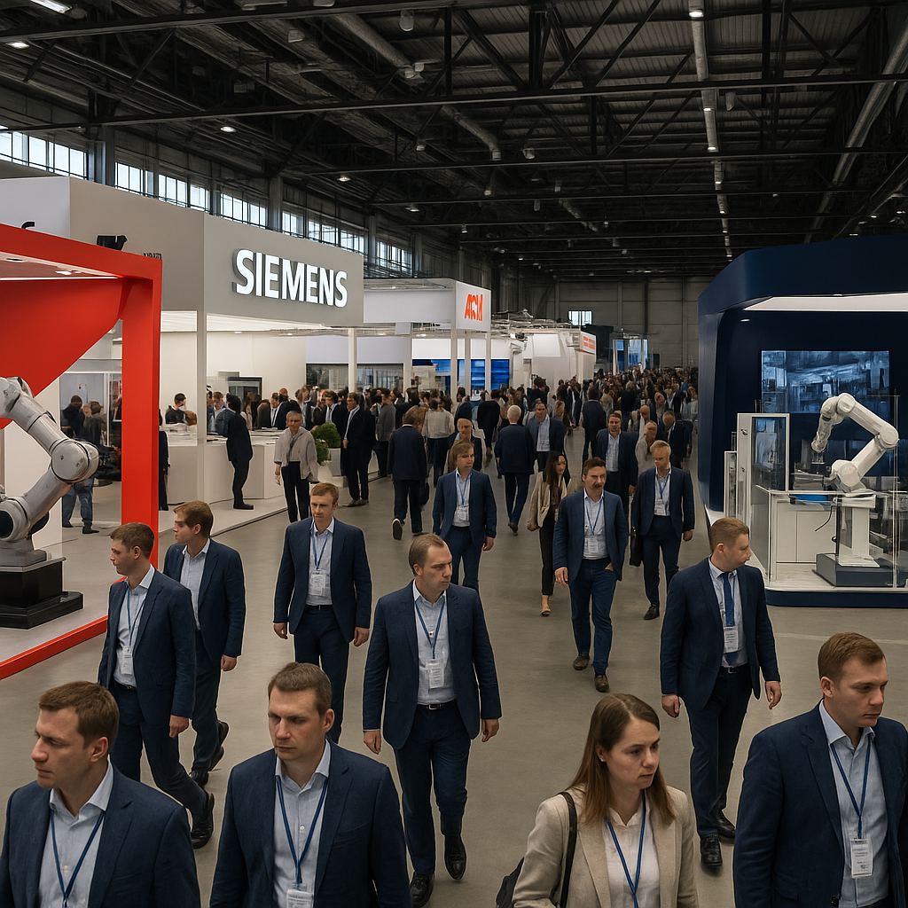 промышленная выставка Иннопром Екатеринбург павильоны